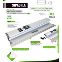 Szpachla aluminiowa POWERMAX 0,3mm 1000mm STSZP73600