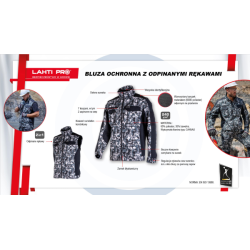 Bluza ochronna z odpinanymi rękawami „XL” XL4042004