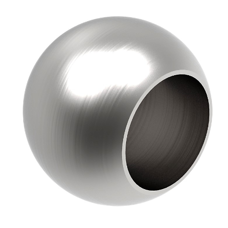 Zakończenie pręta/rurki fi 10 kulka nierdzewna UMA/0221-010