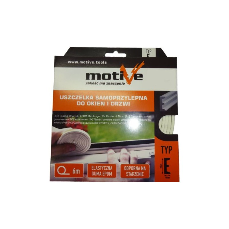 Uszczelka z samoprzylepna z gumy EPDM USZ154.6