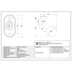 Gałka stała SEMGAL01.3