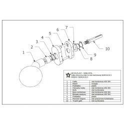 Gałka stała SEMGAL01.3