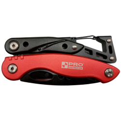 Multitool z karabińczykiem PRO-MT014