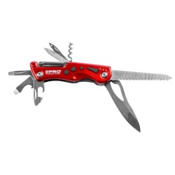 Wielofunkcyjny nóż z latarką LED 10 funkcji PRO-MT004