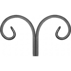 Element skrętny z płask. 12x6mm 145x85mm ART10092