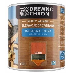 Impregnat DREWNO CHRON Cedr 0,75L. BAWDRE10.15