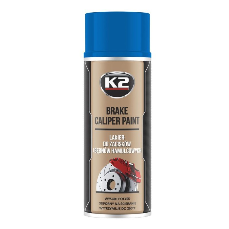 K2 BRAKE CALIPER PAINT 400ML NIEBIESKI – Lakier do zacisków hamulcowych