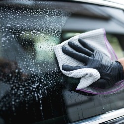 K2 GLASA PRO 40x40 cm – Mikrofibra waflowa do szyb i luster K-2D4030