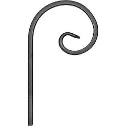 Element skrętny z pręta 12x12mm 100x170mm ART11091