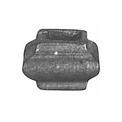 Nasadka na pręt 14x14mm 22x38mm POS41.204