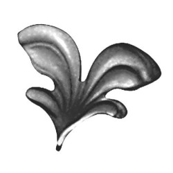 Liść 65x70mm POS51.074