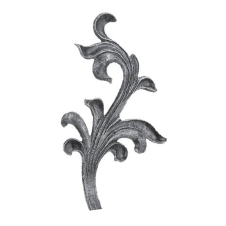 Liść kuty 230x130mm POL14.087.29