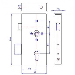 Schlosstasche 30 PUS07.01