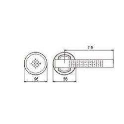 Gałko - klamka ARGUS T-641-112.G5