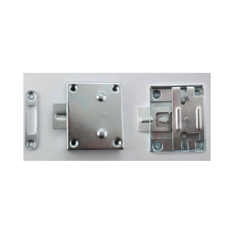 Zamek meblowy 30 bez klucza KAP2050