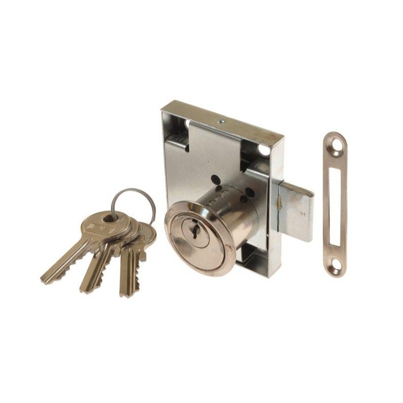 Zamek meblowy bębenkowy ZMB2 ZW-LE-004