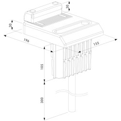 Opór dolny dla rygli zewnętrznych OGS WADOPO01.1