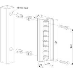 Zaczep SMKL 7040 QF WADZAC01.12