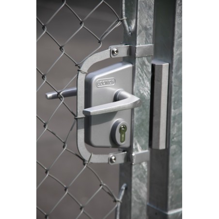 Zamek LAKQ30U2 przemysłowy WADZAM01.4 srebrny