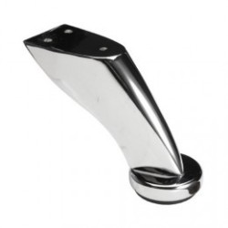 Nóżka ukośna o wysokości 90mm SZ295 chrom