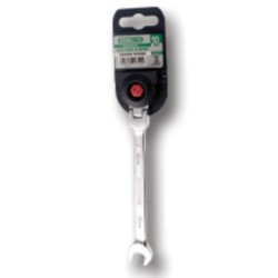 Klucz płasko-oczkowy z grzechotką i przegubem 15mm STKLU01.16