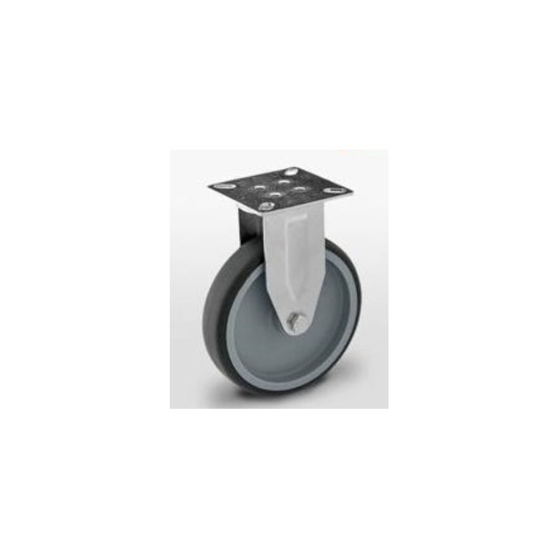 Kółko stałe fi 75 z płytką RR3011-75