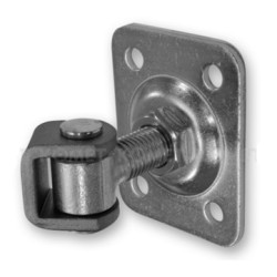 Zawias regulowany M16  z płytką 75x60 ZAW230.74