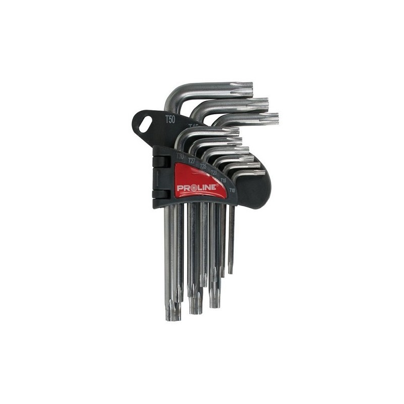Klucze TORX 9 szt. Proline X48339