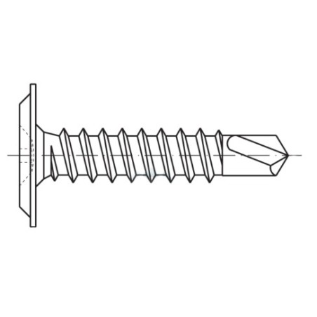 Blachowkręt z łbem płaskim 4,2x13mm WKBL79.01