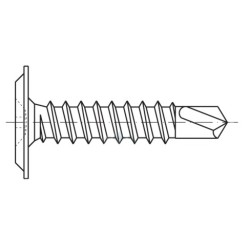Blachowkręt z łbem płaskim 4,2x16mm WKBL79.01