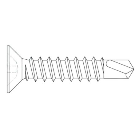 Blachowkręt z łbem stożkowym 4,2x38mm WKBL79.01