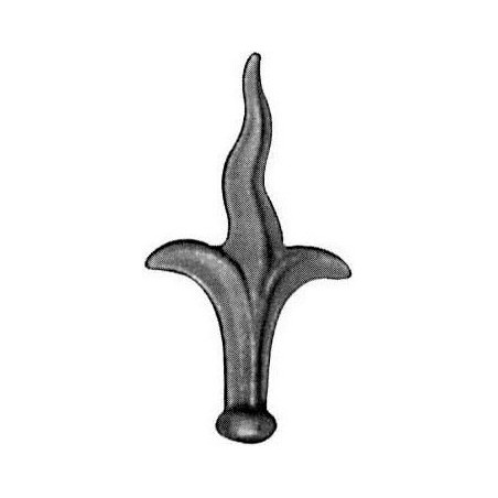 Zierspitze  fi20mm 130x70mm POS40.050