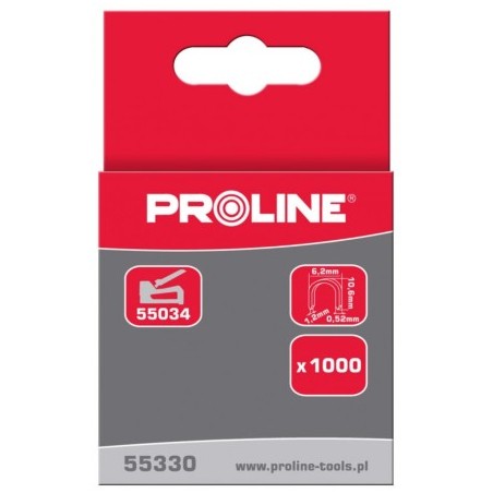 Zszywki hartowane półokrągłe TYP-S 10mm X55330