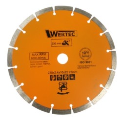 Tarcza diamentowa segmentowa 230mm WTDS23012 EN-TARSEG2312
