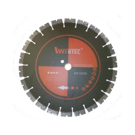 Tarcza diamentowa segmentowa 350mm WERTEC EN-TARSBRU350