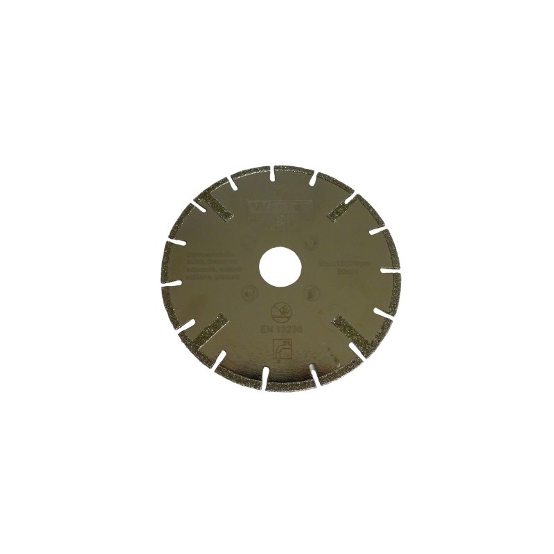 Tarcza diamentowa segmentowa do szkła 125mm EN-TARGALWADO