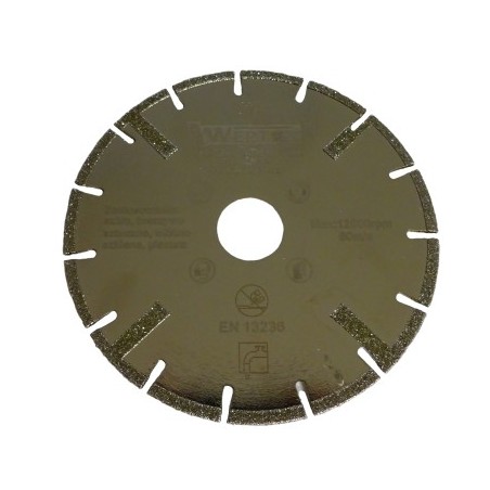 Tarcza diamentowa segmentowa do szkła 125mm EN-TARGALWADO