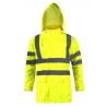 Kurtka przeciwdeszczowa ostrzegawcza "2XL" XL4091305
