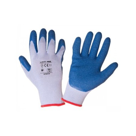 Rękawice ochronne powlekane lateksem "9" XL210209K