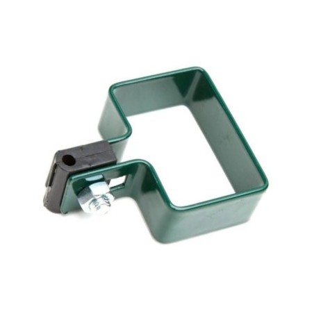 Obejma końcowa zielona na słupek 60x40mm OSI-OBE6