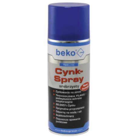 Cynk w spray'u srebrzysty ZIN33.02
