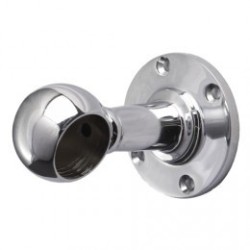 Uchwyt dystansowy końcowy - Ø 25 chrom SZAC9950CHR