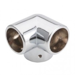 Narożnik trzykierunkowy - Ø 25 chrom SZAC9840CHR