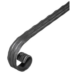 Zakończenie pochwytu "dwa rowki" 40x5 POS30.113.01