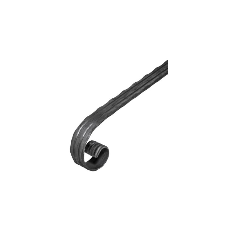 Zakończenie pochwytu "dwa rowki" 40x5 POS30.113.01