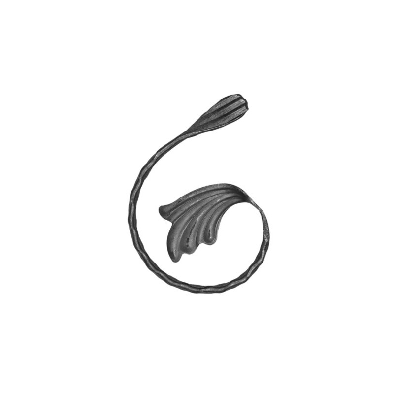 Element skrętny P fakturowany prawy 12x6mm 150x100mm POS10.251