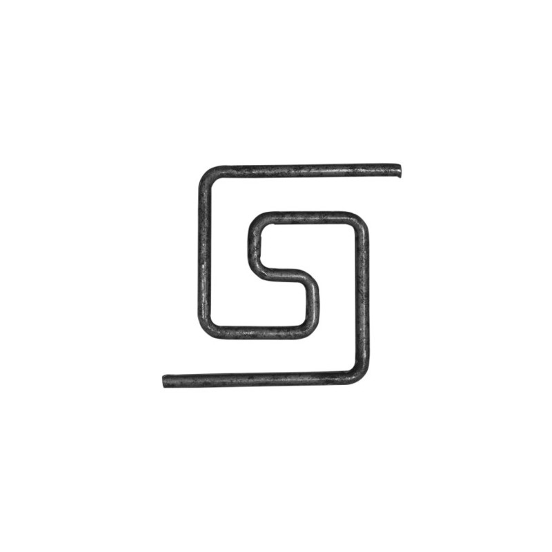 Element motyw grecki 11,5x5,5mm 100x115mm POS11.091